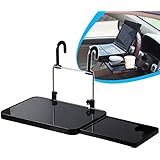 Zonstyle NEW Multi-functional Car Vehicle Seat Portable Foldable Car Seat Back Pc Mount Tray Black Table Laptop Notebook Desk Table Car Dining Food Drink Desk Cup Holder