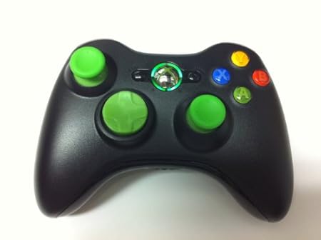 Drop Shot, Auto-aim, Xbox 360 Modded Controller for COD Black Ops 2, Mw3, Mw2, Rapid Fire Mod(green)