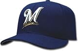Milwaukee Brewers Navy Game Authentic On-Field Fitted Hat - 6 7/8