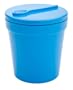 Zak Designs 1-Pint Insulated Ice-Cream Tubbie with Freezable Gel Lid, Turquoise