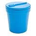 Zak Designs 1-Pint Insulated Ice-Cream Tubbie with Freezable Gel Lid, Turquoise