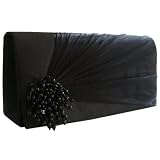 41mivjIoxfL. SL160  Satin Clutch Bag with Beads, Black