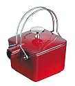Staub La Theiere Square teapot, Serves 1 to 2, 0.5 Quart, Pimento Red