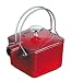 Staub La Theiere 1/2-Quart Square Teapot, Pimento Red