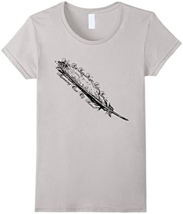 Women's why do you write like youre running out of time t shirt Medium Silver