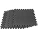 Trademark Tools 75-6402 Hawk Ultimate Comfort Black Foam Flooring, 16-Square Feet