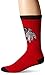 NHL Chicago Blackhawks '47 Brand Bolt Team Color Crew Socks, Large (Men's 9-13 / Women's 10-12), 1-Pack