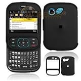 Premium Rubberized Black Snap-On Cover Hard Case Cell Phone Protector for L ....