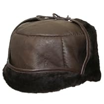 Mens Boys REAL SHEEPSKIN TRAPPER Hat 10095