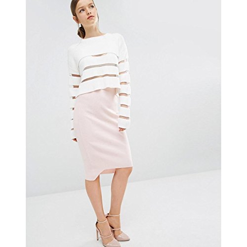 アシリオ ボトムス スカート Asilio Bridge of Lies Knitted Pencil Ski Blush [並行輸入品]