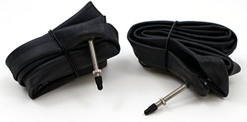 700x23/25C - 2x, 4x Tubes ~ 48mm Presta Valve Road Butyl Bike Inner Tube w/ Brass Stem - Projekt Bike