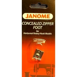 Janome Sewing Machine Concealed Zipper Foot-200333001