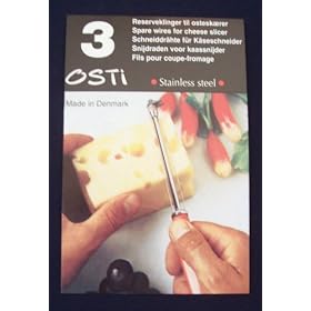 Osti Cheese Slicer Wire Replacements 3 Pack by Skogen Hus