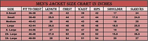 Unisex Leather Men's Lambskin Leather Bomber Biker Wear Jacket 3XL White