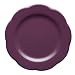 Waechtersbach Petal Dinner Plates, Set of 4, Plum