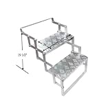 Aluminum Double RV Folding Scissor Step Camper Trailer Ladder by T-Motorsports
