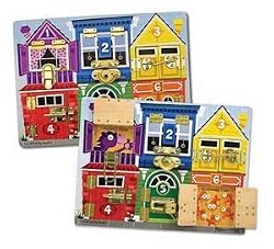 MELISSA & DOUG DELUXE LATCHES BOARD