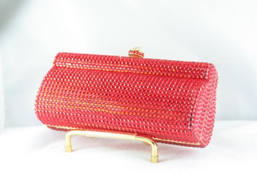LUXURY SWAROVSKI CRYSTAL EVENING BAG PURSE