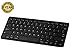 Jelly Comb Universal Bluetooth Keyboard Ultra Slim for Windows Android iOS PC Tablet Smartphone, Black