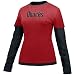 Arizona Diamondbacks Shirt : Nike Arizona Diamondbacks Crimson Ladies Double Layer Cut Out Long Slee