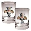 Florida Panthers 2pc Rocks Glass Set - Primary Logo NHL Hockey