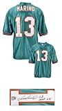 Dan Marino Miami Dolphins Autographed Custom Jersey with Hall of Fame 2005 Inscription