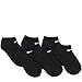 Nike Kids 6 Pack Low Cut Socks with Swoosh Logo (6 Pairs)