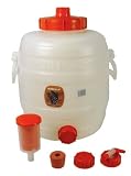 Set: Getr�nkefass 30 Liter mit allem Zubeh�r, Mostfass, G�rfass, Lagerfass, Speidel