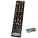 HQRP Remote Control for Sony KDL-55W800B KDL-55W800 KDL-50W800B KDL-50W800 KDL-60W630B KDL-60W630 50" 55" 60" LCD LED HD TV Smart 1080p 3D Ultra 4K Bravia + HQRP Coaster