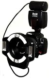 Opteka RL-600 E-TTL II Macro Twin Ring Lite Flash for Canon EOS 1D, 5D, 7D, 10D, 20D, 30D, 40D, 50D, Rebel XT, XTi, XS, XSi, T1i & T2i Digital SLR Cameras