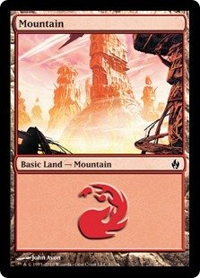 Magic: the Gathering - Mountain (#31) - Premium Deck Series Fire & Lightning - Foil