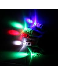 Toy: Etekcity? Magic Colorful LED Finger Lights Light-up Rings Gadgets Toys for Kids Parties Christmas and other Festival Days(80 pcs) - Etekcity