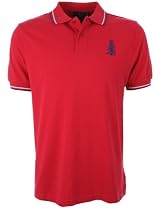 Christian Audigier Mens Polo Shirt C.A.Crest Red