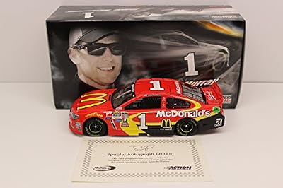 Jamie McMurray Autographed 2015 McDonalds 1:24 Nascar Diecast
