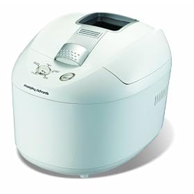 Morphy Richards Daily Loaf 48330 Breadmaker, White
