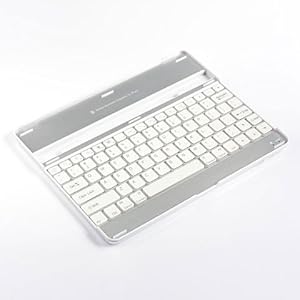 Smart Aluminum Apple iPad 2 Mobile Bluetooth Wireless WHITE Keyboard Case Cover Smart Aluminum Apple iPad 2 Mobile Bluetooth Wireless WHITE Keyboard Case Cover