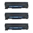 3-Pack HP 35A (CB435A) Compatible Brand 1,500 Page Yield Toner Cartridge For Use With The HP LaserJet P1002, P1003, P1004, P1005, P1006 and P1009 Printers
