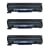 3-Pack HP 35A (CB435A) Compatible Brand 1,500 Page Yield Toner Cartridge For Use With The HP LaserJet P1002, P1003, P1004, P1005, P1006 and P1009 Printers