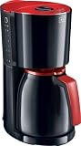 Melitta Enjoy Thermal Coffee Filter Machine, Red/ Black
