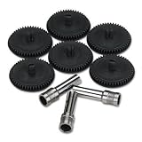 Swingline Replacement Punch Heads for Swingline Punch #A7074650 High Capacity Heavy Duty Punch, 9/32 Inch, 1 Set of 3 Punch Heads, 5 Discs, A7074872
