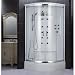 DreamLine SHJC-2140406-01 NIAGARA Jetted and Steam Shower, White and Chrome