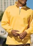 Big Mens Signature Sueded Finish 1/4 Zip Sweatshirt by Port Authority (Big & Tall and Regular Sizes