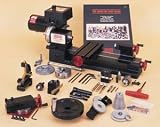 3.5 x 8 lathe, chuck and C accessory package, metric