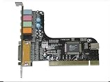 Sabrent SBT-SP6C 6-Channel 5.1 Surround Sound 3D PCI Sound Card