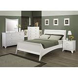 IMAGE OF Bells Bedroom Set in White Size: Queen