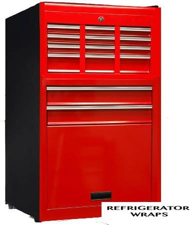 Rm Wraps Tool Box Red Mini Fridge Wrap
