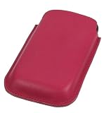 Lucrin - Case for HTC P4350 - Smooth Cow Leather - Dark Grey