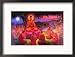 Mural in the Shwedagon Depicting Buddha's First Sermon, Yangon, Myanmar (Burma) Framed Photographic Poster Print by Anders Blomqvist, 21x17