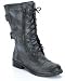 Rider-Inspired BLACK Ankle-High Combat BOOTS 7.5