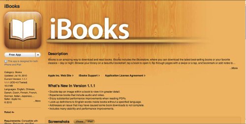 iBooks for iPhone 1.1 Review